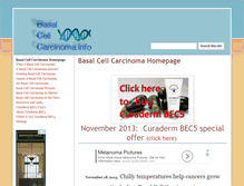 Tablet Screenshot of basalcellcarcinoma.info